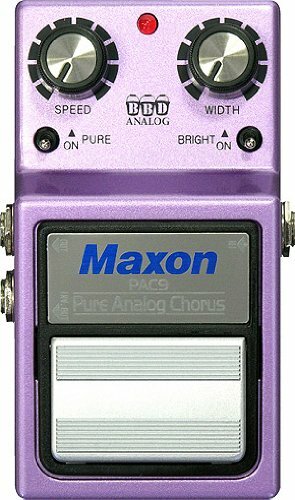 Maxon Pac-9 Pure Analog Chorus - PÉdale Chorus / Flanger / Phaser / Tremolo - Main picture