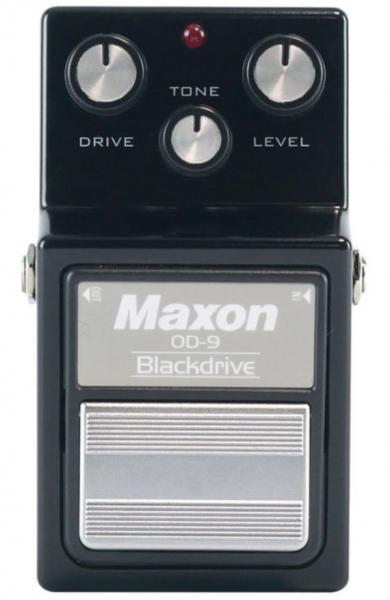 Pédale overdrive / distortion / fuzz Maxon OD-9 Blackdrive Ltd