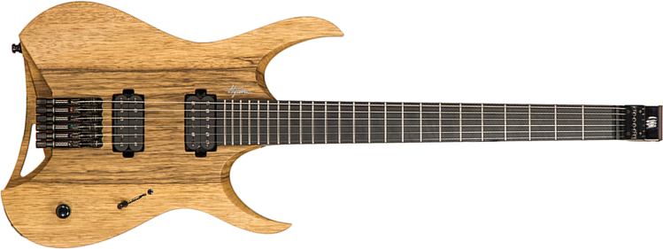 Mayones Guitars Hydra Bl 6 2h Seymour Duncan Ht Eb #hf2301591 - Natural - Guitare Électrique MÉtal - Main picture