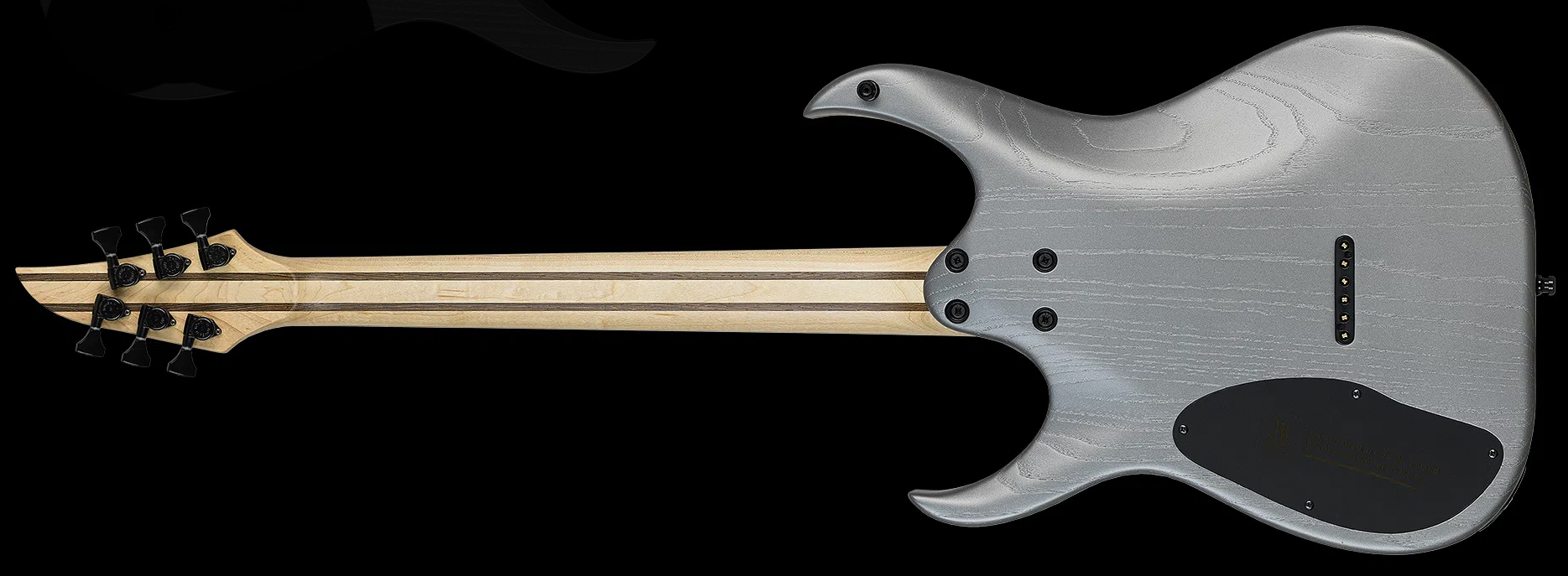 Mayones Guitars Duvell Dt6 2h Ht Bl - Gunmetal Grey Metallic Matt - Guitare Électrique Forme Str - Variation 1