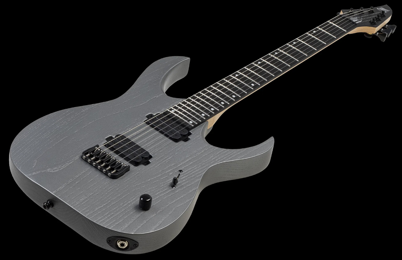 Mayones Guitars Duvell Dt6 2h Ht Bl - Gunmetal Grey Metallic Matt - Guitare Électrique Forme Str - Variation 2