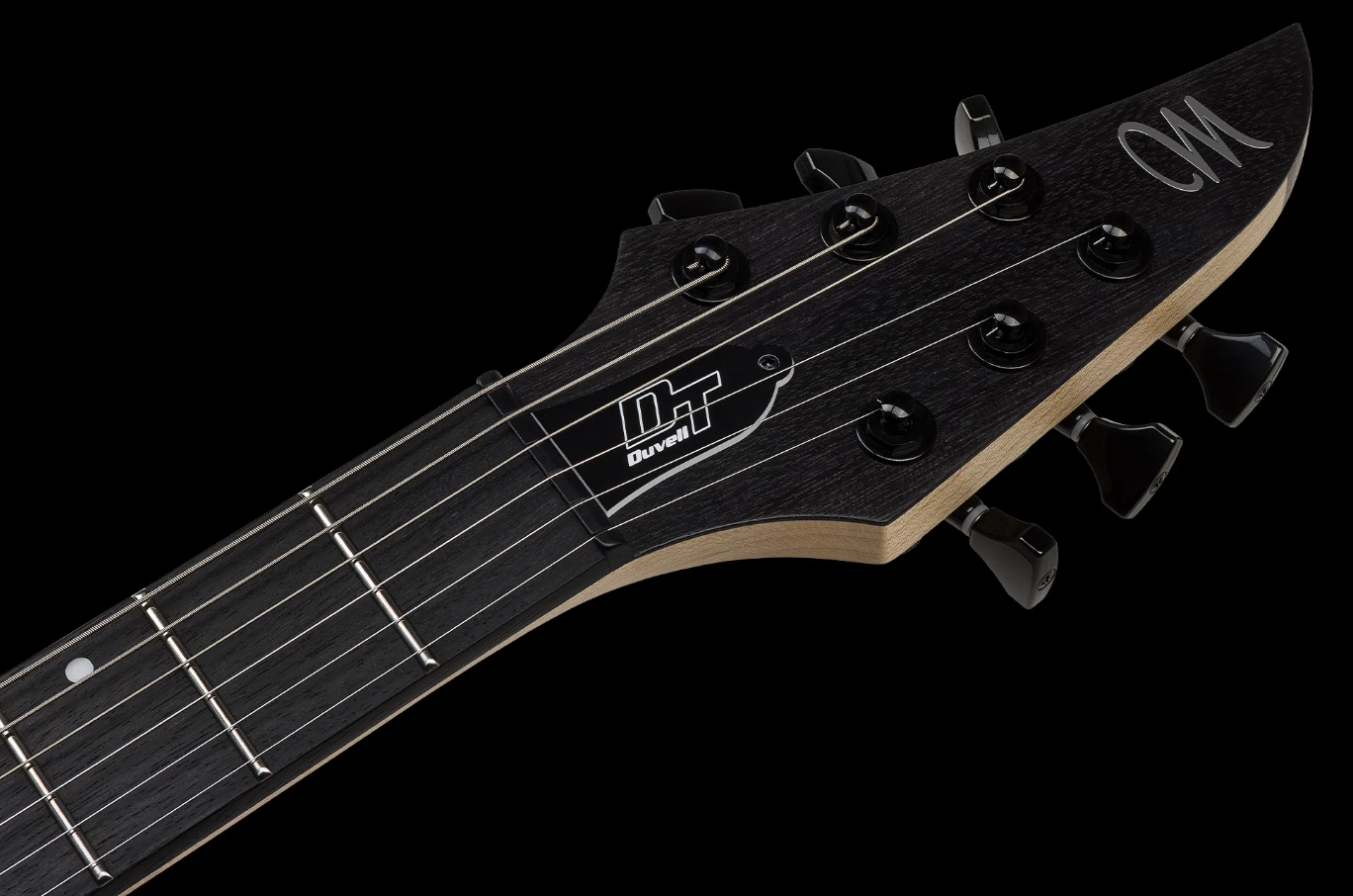 Mayones Guitars Duvell Dt6 2h Ht Bl - Gunmetal Grey Metallic Matt - Guitare Électrique Forme Str - Variation 4