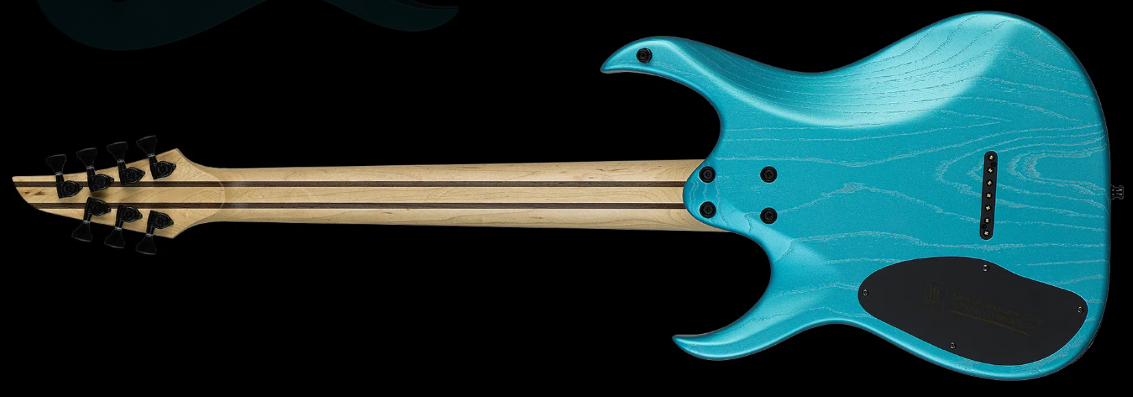 Mayones Guitars Duvell Dt7 7c Baryton 2h Ht Bl - Opal Blue Metallic Matt - Guitare Électrique Baryton - Variation 1