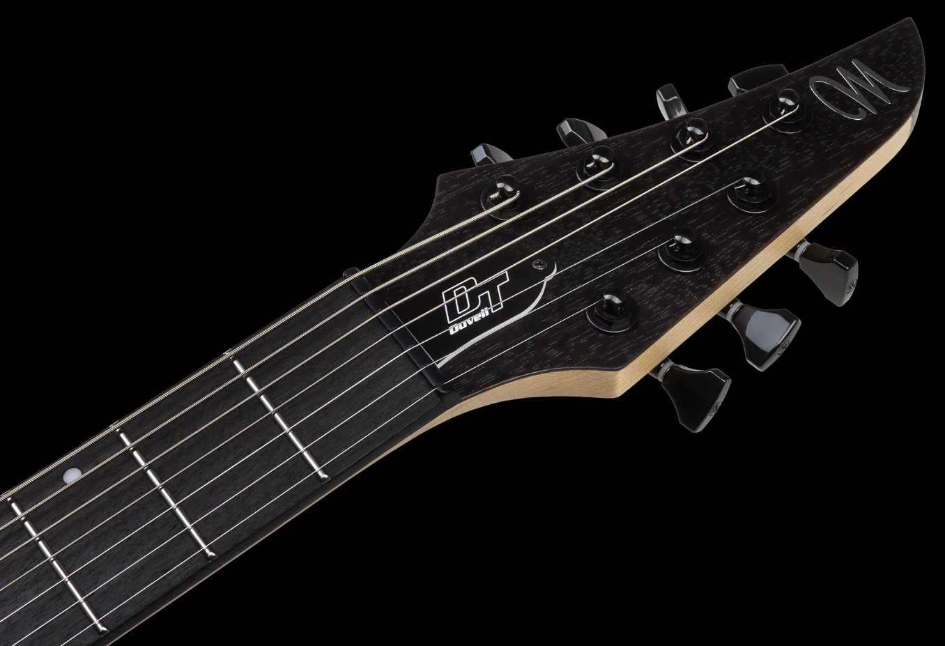 Mayones Guitars Duvell Dt7 7c Baryton 2h Ht Bl - Opal Blue Metallic Matt - Guitare Électrique Baryton - Variation 4