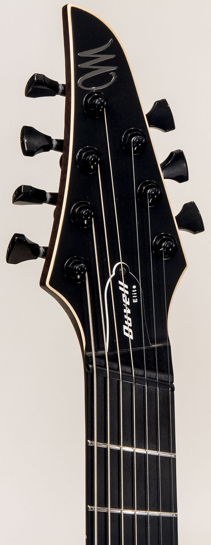 Mayones Guitars Duvell Elite V-frets 7c Multiscale 2h Bare Knuckle Ht Eb - Dirty Purple Blue Burst - Guitare Électrique Multi-scale - Variation 4
