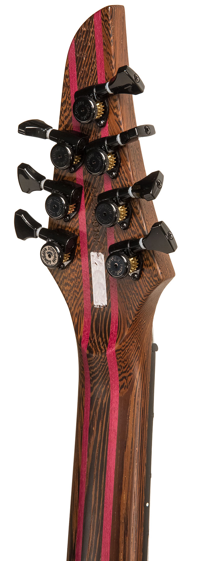 Mayones Guitars Duvell Elite 7 Hh Tko Ht Eb - Dirty Red Satin - Guitare Électrique 7 Cordes - Variation 6