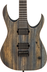 Guitare électrique forme str Mayones guitars Duvell BL 6 #2210151 - Antique blue