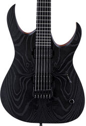 Guitare électrique métal Mayones guitars Duvell Elite Gothic 6 (Seymour Duncan) - Gothic black