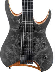 Guitare électrique 7 cordes Mayones guitars Hydra Elite 7 (Seymour Duncan) - Trans graphite satin