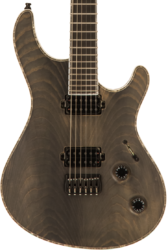Guitare électrique baryton Mayones guitars Regius Gothic 6 40th Anniversary #RF226472 - Antique black satin
