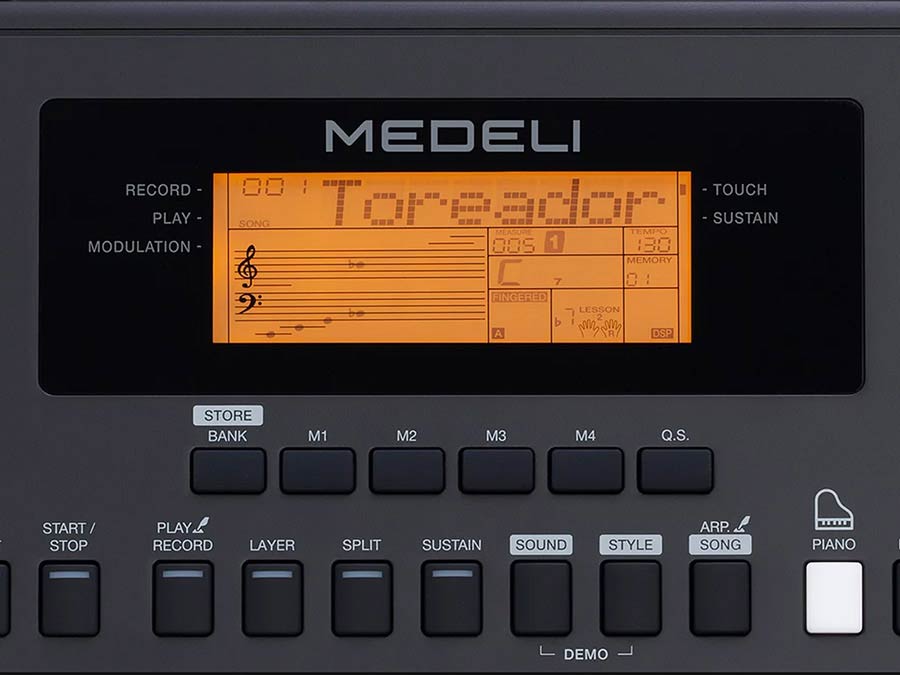 Medeli Mk200 - Clavier Arrangeur - Variation 7
