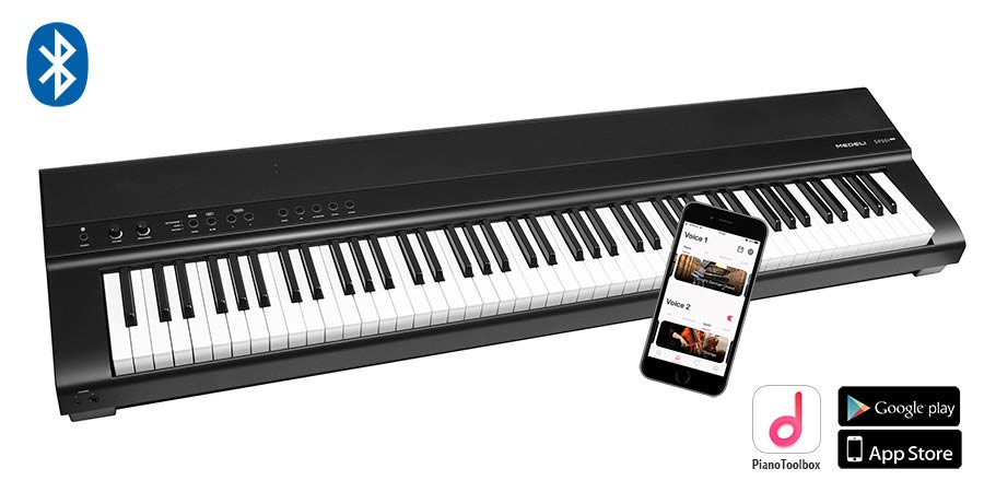 Medeli Sp 201+ Bk Bluetooth - Piano NumÉrique Portable - Variation 1