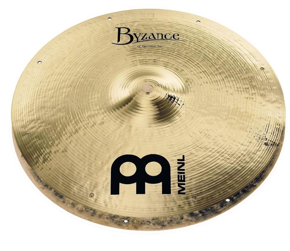 Cymbale hi hat charleston Meinl Byzance Medium Fast Hi Hat - 14 pouces