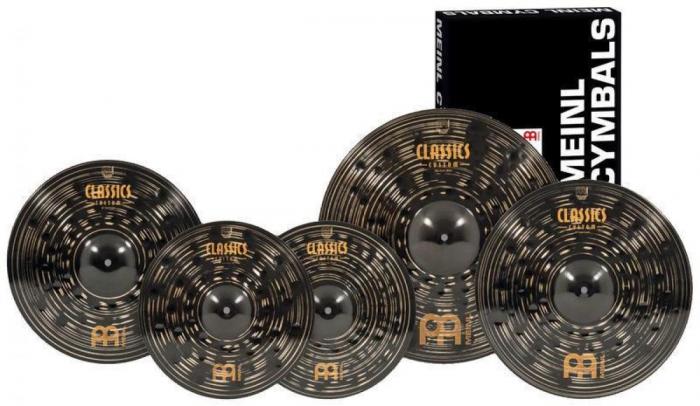 Pack cymbales Meinl Pack Classic Custom Dark