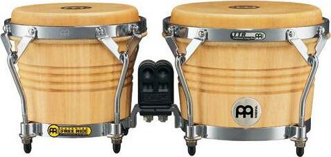 Meinl Wb300   Serie Free Ride    Bois   Naturel SatinÉ - Bongo - Main picture