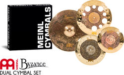 Pack cymbales Meinl Byzance ED Dual Pack 14 16 18 21