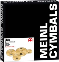 Pack cymbales Meinl HCS Set 3 cymbales 14/16/20 + 10