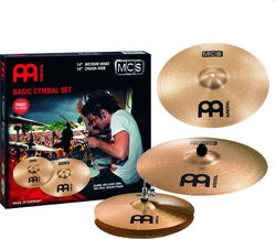 Pack cymbales Meinl MCS1418 + Crash 14