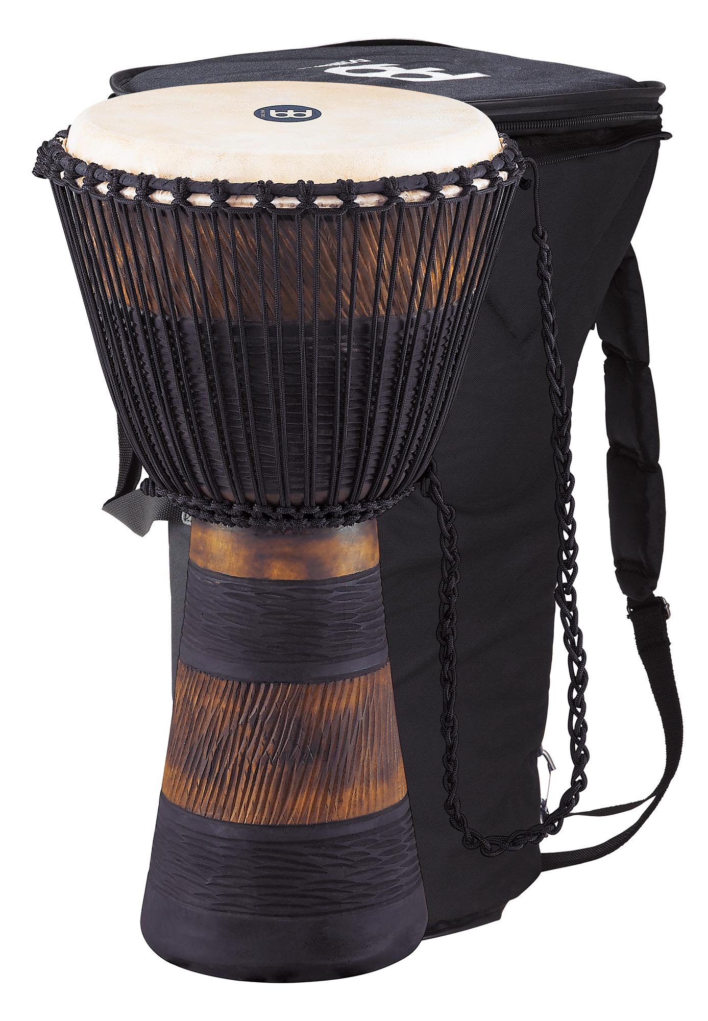 Housse pour djembé Percussion Africaine qualité premium XL bleu