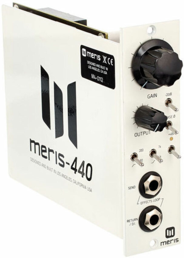 Meris 440 Mic Preamp 500 Series - Module Format 500 - Main picture