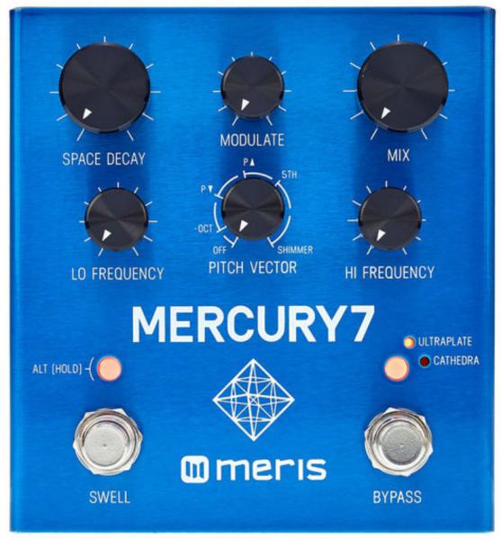 Pédale reverb / delay / echo Meris Mercury 7 Reverb Pedal