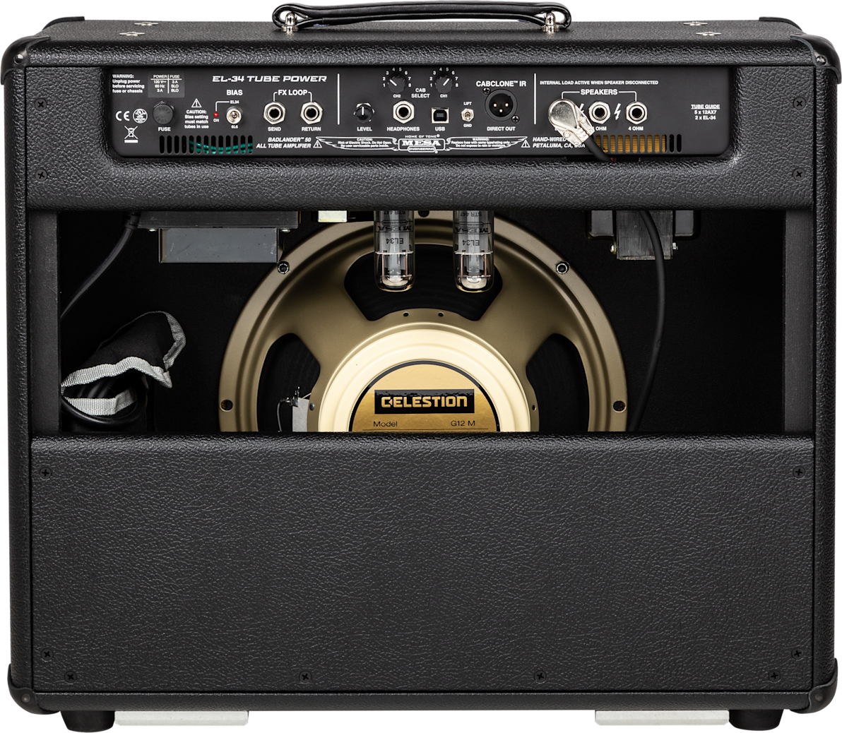Mesa Boogie Badlander 50 Combo 20/50w El34 Black Bronco - Ampli Guitare Électrique Combo - Variation 1