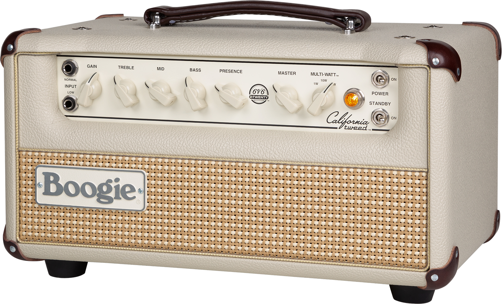Mesa Boogie California Tweed 6v6 2:20 Head 1/10/20w - Ampli Guitare Électrique TÊte / PÉdale - Variation 1