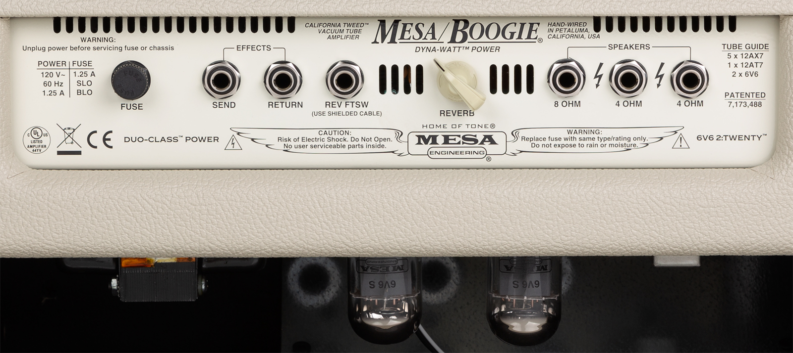 Mesa Boogie California Tweed 6v6 2:20 Head 1/10/20w - Ampli Guitare Électrique TÊte / PÉdale - Variation 3
