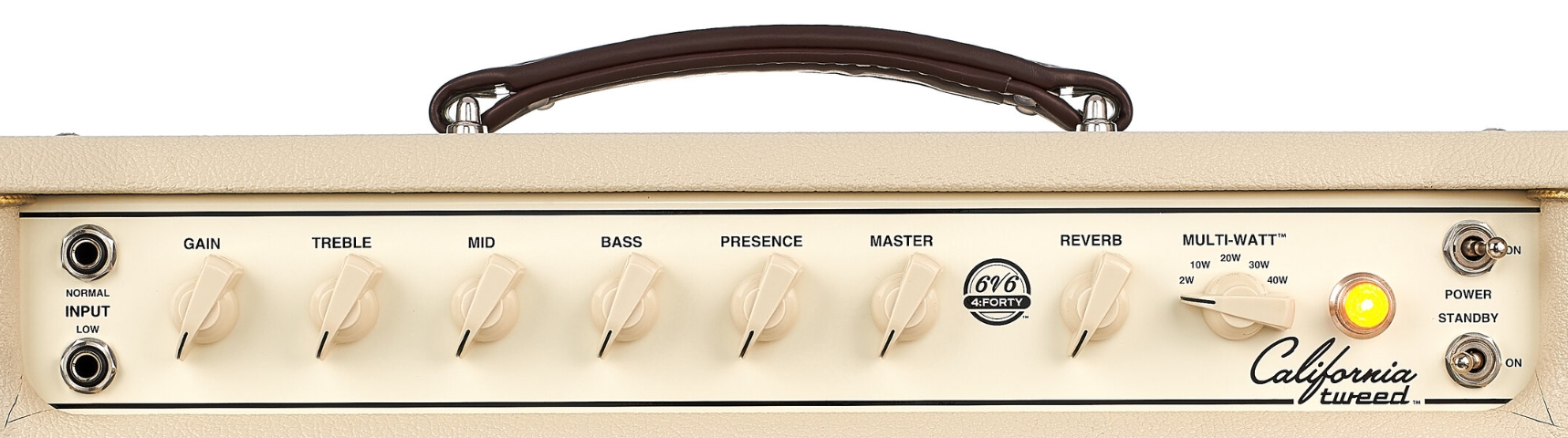 Mesa Boogie California Tweed 6v6 4:40 Head 2/10/20/30/40w - Ampli Guitare Électrique TÊte / PÉdale - Variation 1
