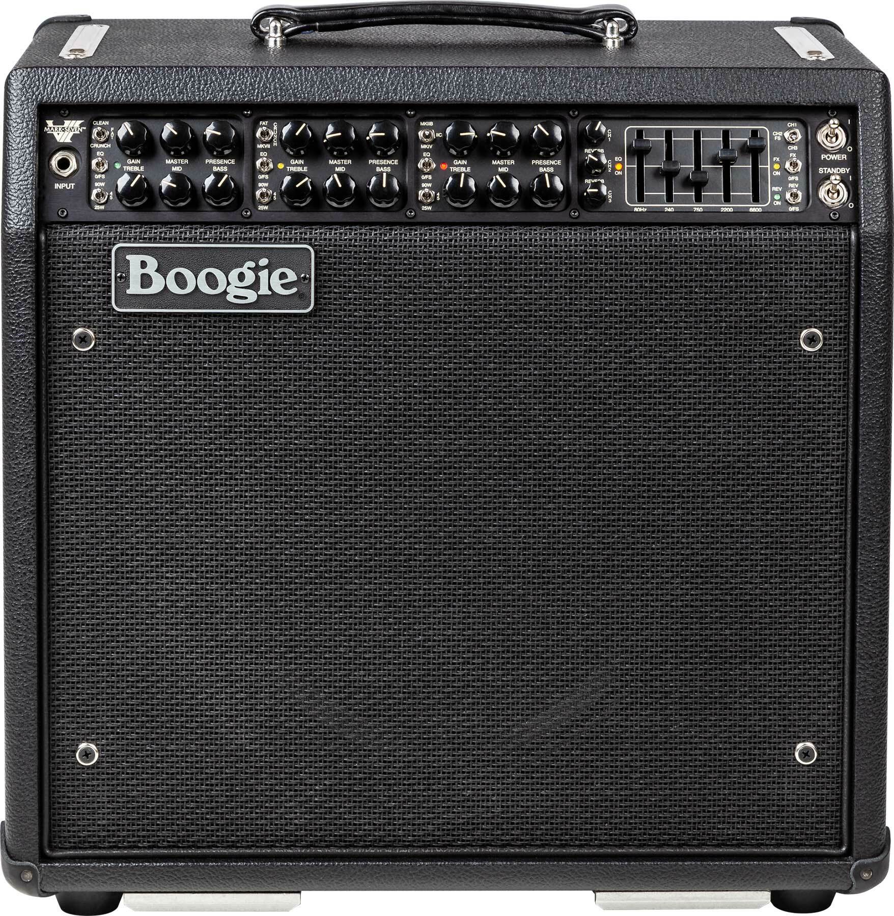 Mesa Boogie Mark Vii 1x12 Combo 25/45/90w 6l6 Black - Ampli Guitare Électrique Combo - Main picture