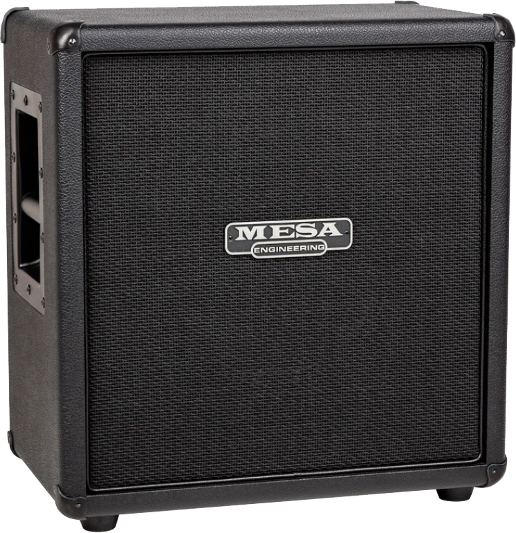 Mesa Boogie Rectifier 1x12 Mini Wide Straight Guitar Cab 60w 8-ohms Black Bronco - Baffle Ampli Guitare Électrique - Main picture