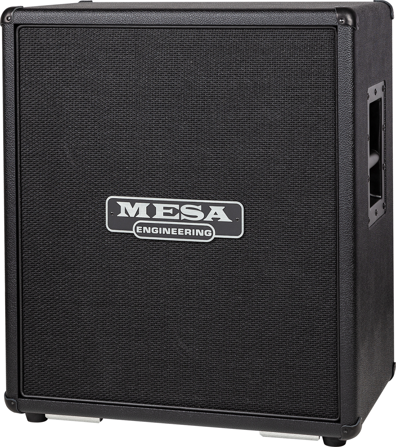 Mesa Boogie Rectifier Diagonal Guitar Cab 2x12 120w 8-ohms Black Bronco - Baffle Ampli Guitare Électrique - Main picture