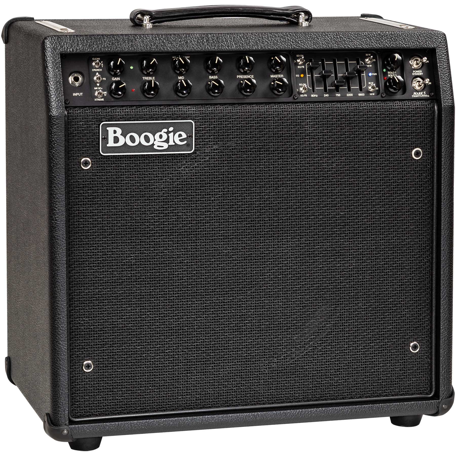 Mesa Boogie Mark Five 35 1x12 Combo 10/25/35w El84 Black Bronco - Ampli Guitare Électrique Combo - Variation 1
