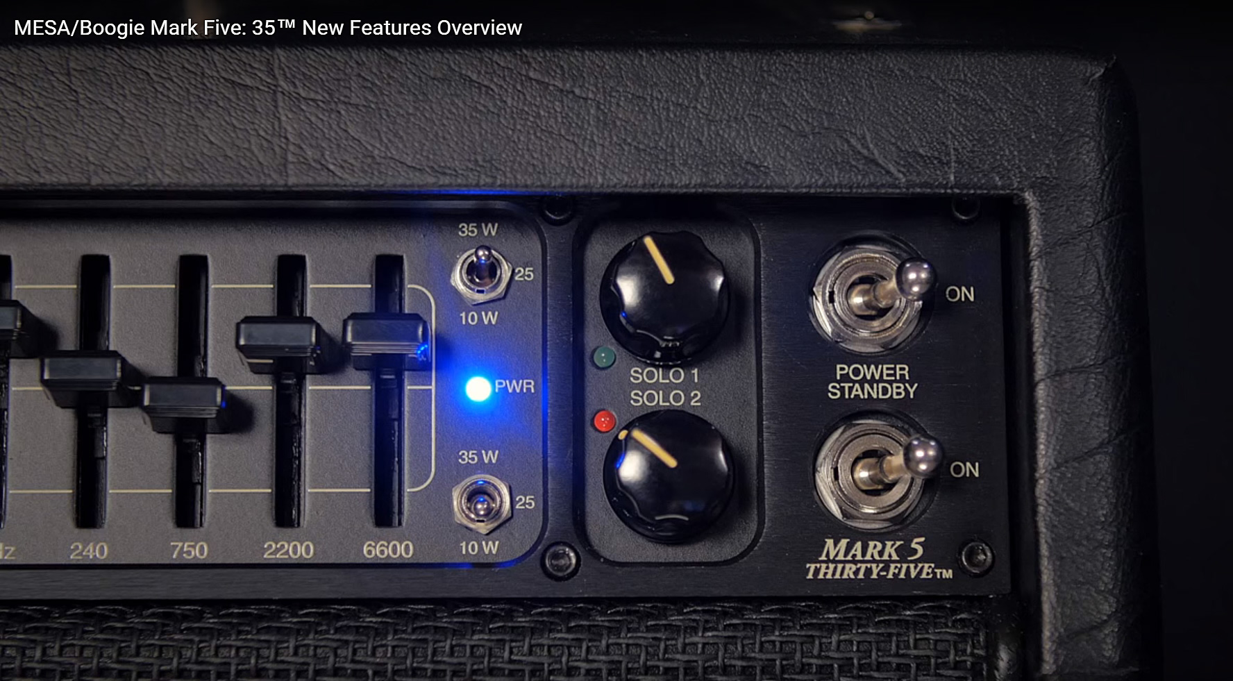 Mesa Boogie Mark Five: 35 Head 10-25-35w - Ampli Guitare Électrique TÊte / PÉdale - Variation 4