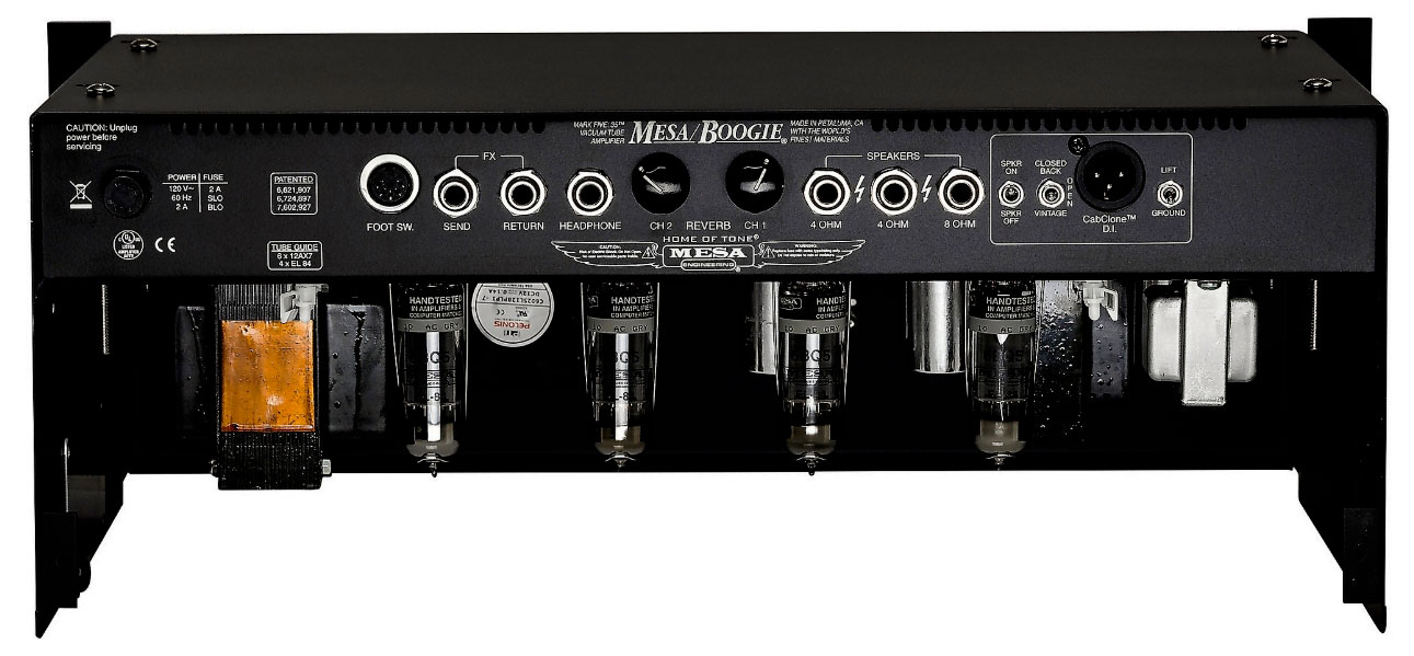 Mesa Boogie Mark Five 35 Rackmount Head 10-25-35w El84 - Ampli Guitare Électrique TÊte / PÉdale - Variation 1