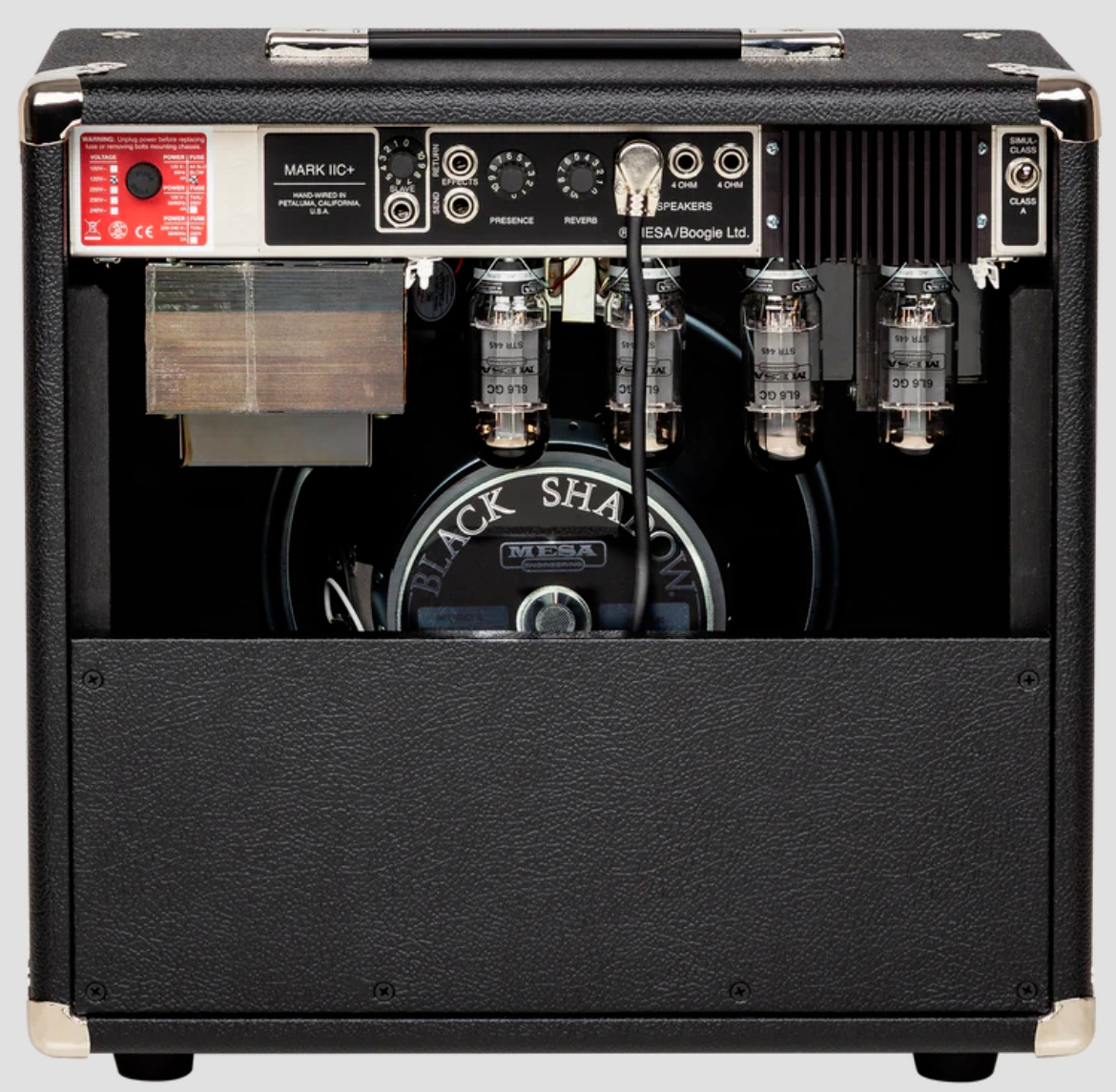 Mesa Boogie Mark Iic+ 1x12 Combo 25/75w 6l6 Black Bronco - Ampli Guitare Électrique Combo - Variation 2