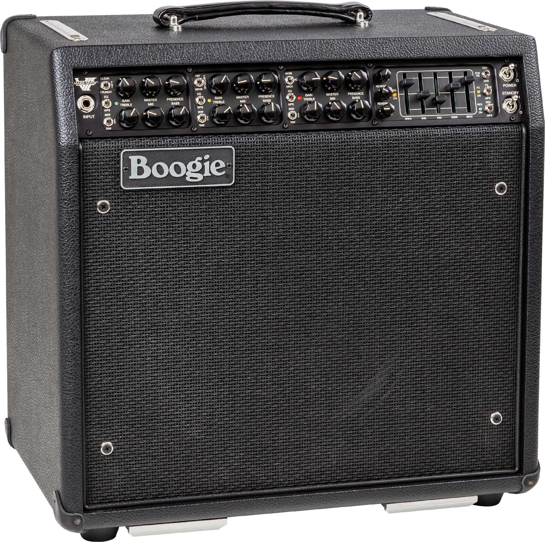 Mesa Boogie Mark Vii 1x12 Combo 25/45/90w 6l6 Black - Ampli Guitare Électrique Combo - Variation 1