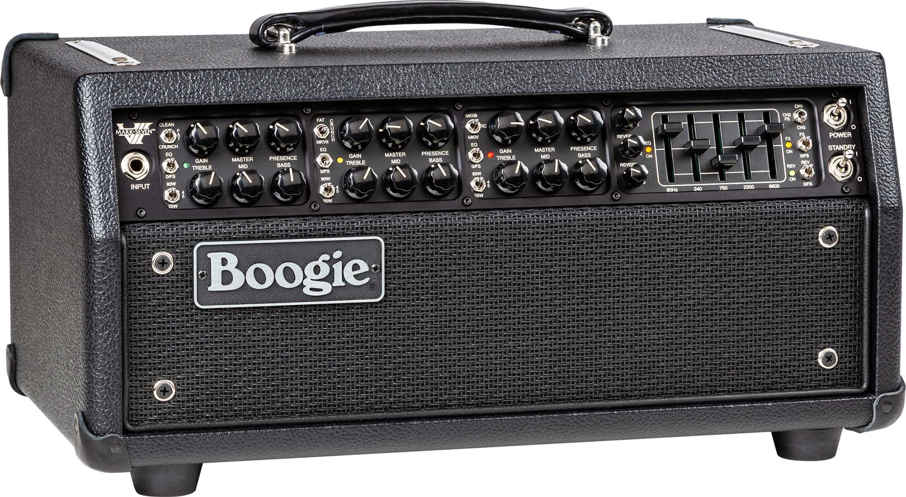 Mesa Boogie Mark Vii Head 25/45/90w 6l6 Black - Ampli Guitare Électrique TÊte / PÉdale - Variation 1