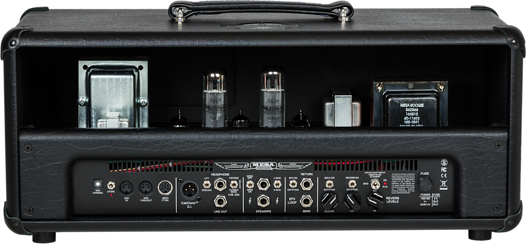 Mesa Boogie Triple Crown Tc50 Head 50w El34 Black Taurus - Ampli Guitare Électrique TÊte / PÉdale - Variation 2
