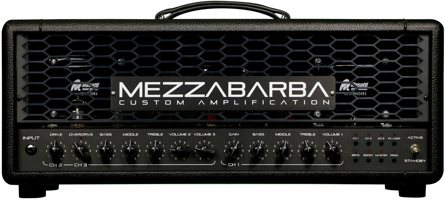 Mezzabarba Trinity Head 50w - Ampli Guitare Électrique TÊte / PÉdale - Main picture