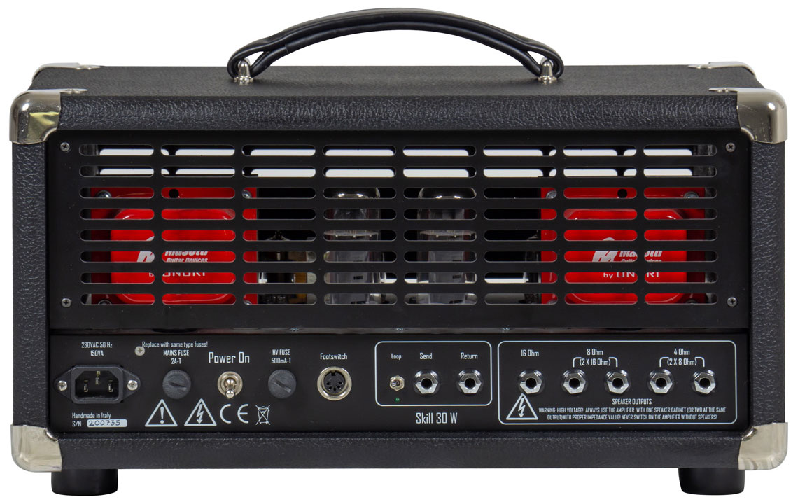 Mezzabarba Skill Head 30w El84 - Ampli Guitare Électrique TÊte / PÉdale - Variation 1