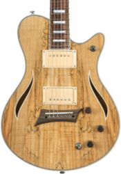 Guitare électrique single cut Michael kelly Hybrid Special - Spalted maple