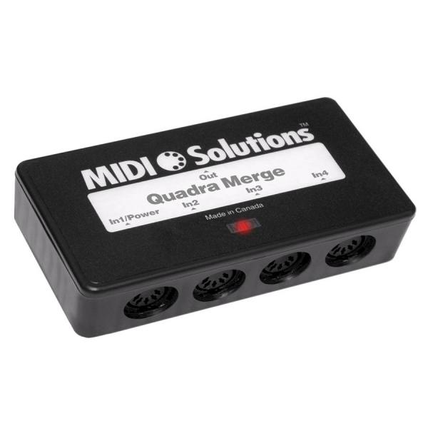 Interface midi Midi solutions Quadra Merge