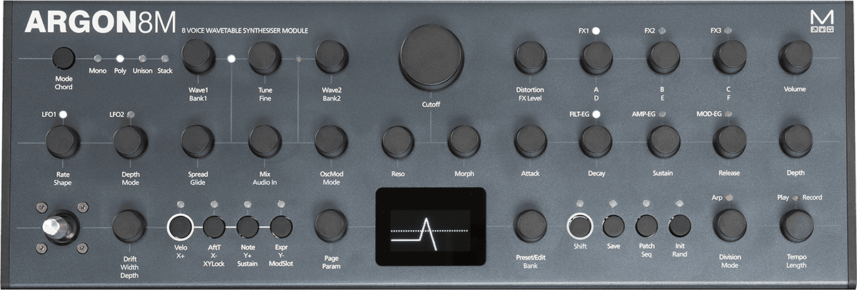 Modal Electronics Argon 8m - Expandeur - Variation 1