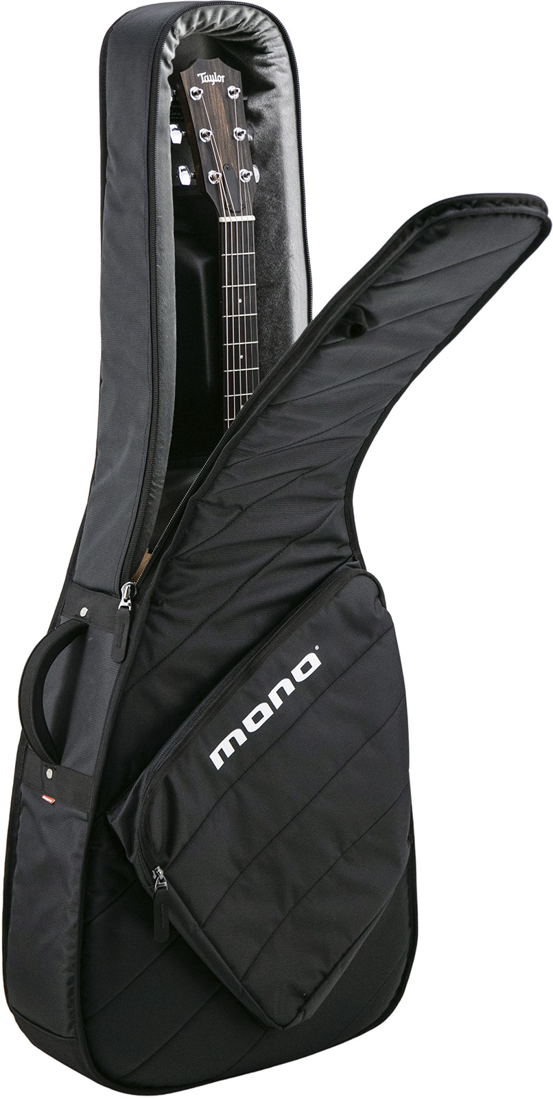 Mono M80 Sleeve V2 Guitare Dreadnought Noir - Housse Guitare Électrique - Variation 5