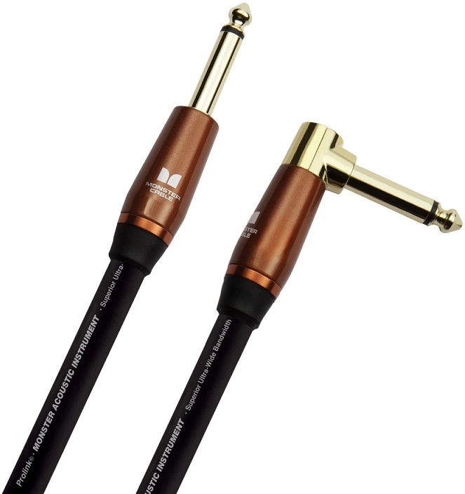 Monster Cable M Acst2-21a Cable Jack Droit / Jack Coude 6.4m - CÂble - Main picture