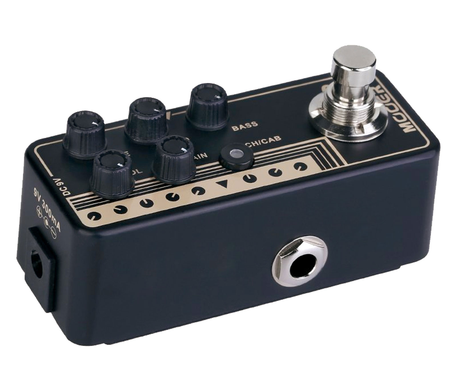 Mooer 012 Us Gold 100 - PÉdale Overdrive / Distortion / Fuzz - Variation 1