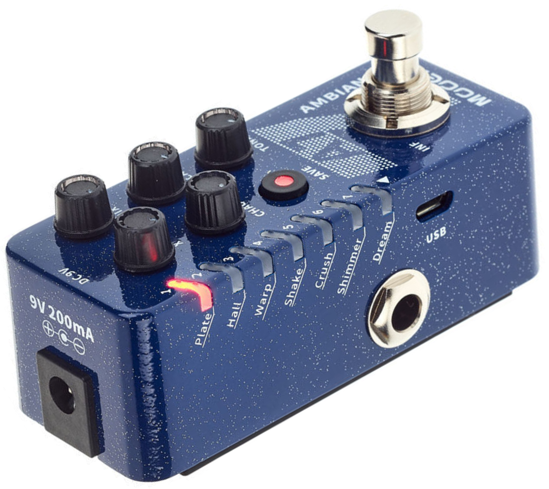 Mooer A7 Ambience Reverb - PÉdale Chorus / Flanger / Phaser / Tremolo - Variation 2