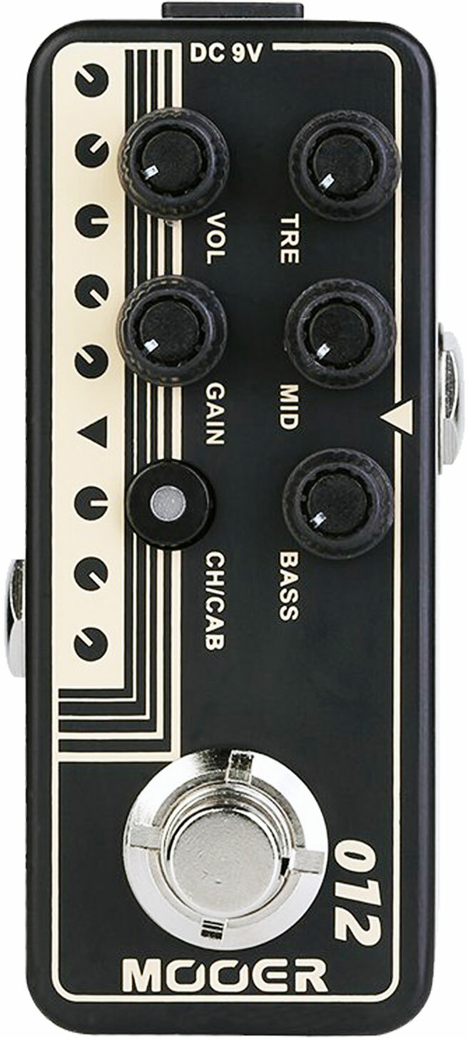 Mooer 012 Us Gold 100 - PÉdale Overdrive / Distortion / Fuzz - Main picture