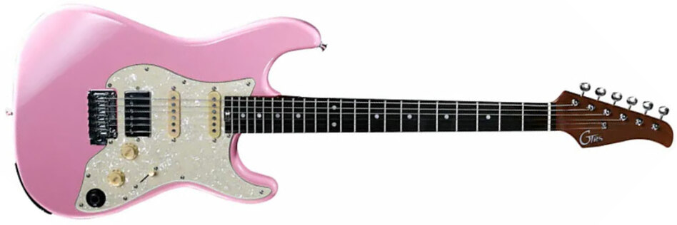Mooer Gtrs S800 Hss Trem Rw - Shell Pink - Guitare Électrique ModÉlisation & Midi - Main picture